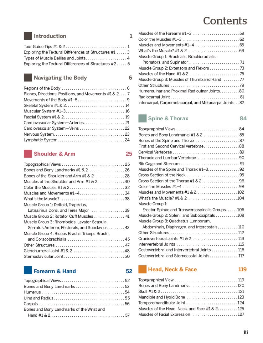 Trail Guide to the Body Student Workbook, 6th Edition - Image 3